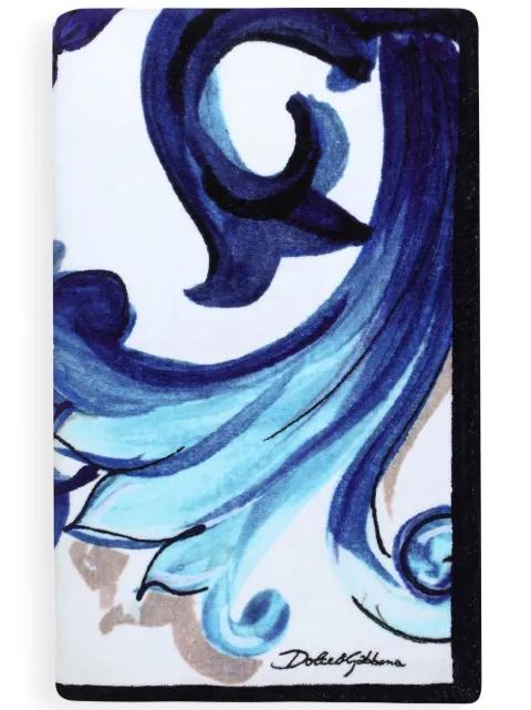 terry cotton beach towel by DOLCE&GABBANA CASA