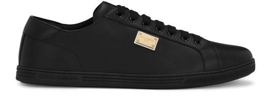 Calfskin Leather Saint Tropez Sneakers by DOLCE&GABBANA