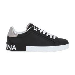 Calfskin Portofino sneakers by DOLCE&GABBANA