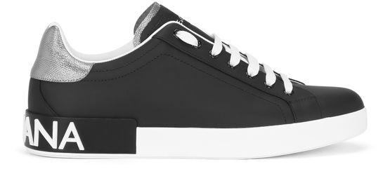 Calfskin Portofino sneakers by DOLCE&GABBANA