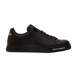 Calfskin nappa Portofino sneakers by DOLCE&GABBANA