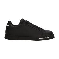 Calfskin portofino sneakers by DOLCE&GABBANA