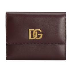 Calfskin wallet with DG logo by DOLCE&GABBANA