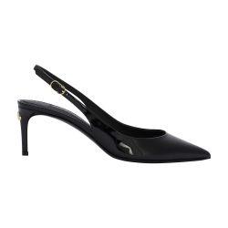 Cardinale patent leather slingbacks by DOLCE&GABBANA
