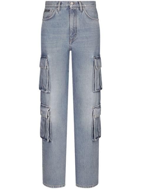 Cargo-cut jeans by DOLCE&GABBANA