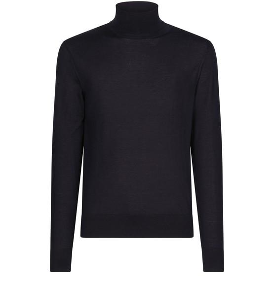 Cashmere and silk turtleneck sweater by DOLCE&GABBANA