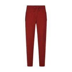 Cashmere jogging pants with DG logo by DOLCE&GABBANA