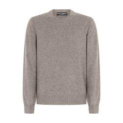 Cashmere round-neck sweater by DOLCE&GABBANA