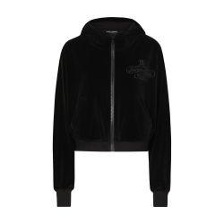 Chenille cotton hoodie by DOLCE&GABBANA