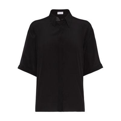 Chiffon top with scarf detail by DOLCE&GABBANA