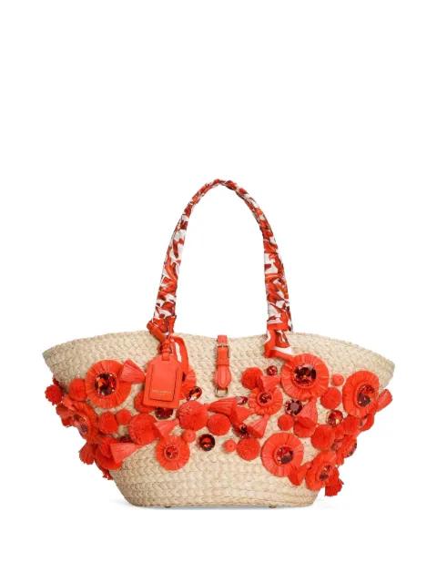 Coffa Capri bag with embroidery by DOLCE&GABBANA