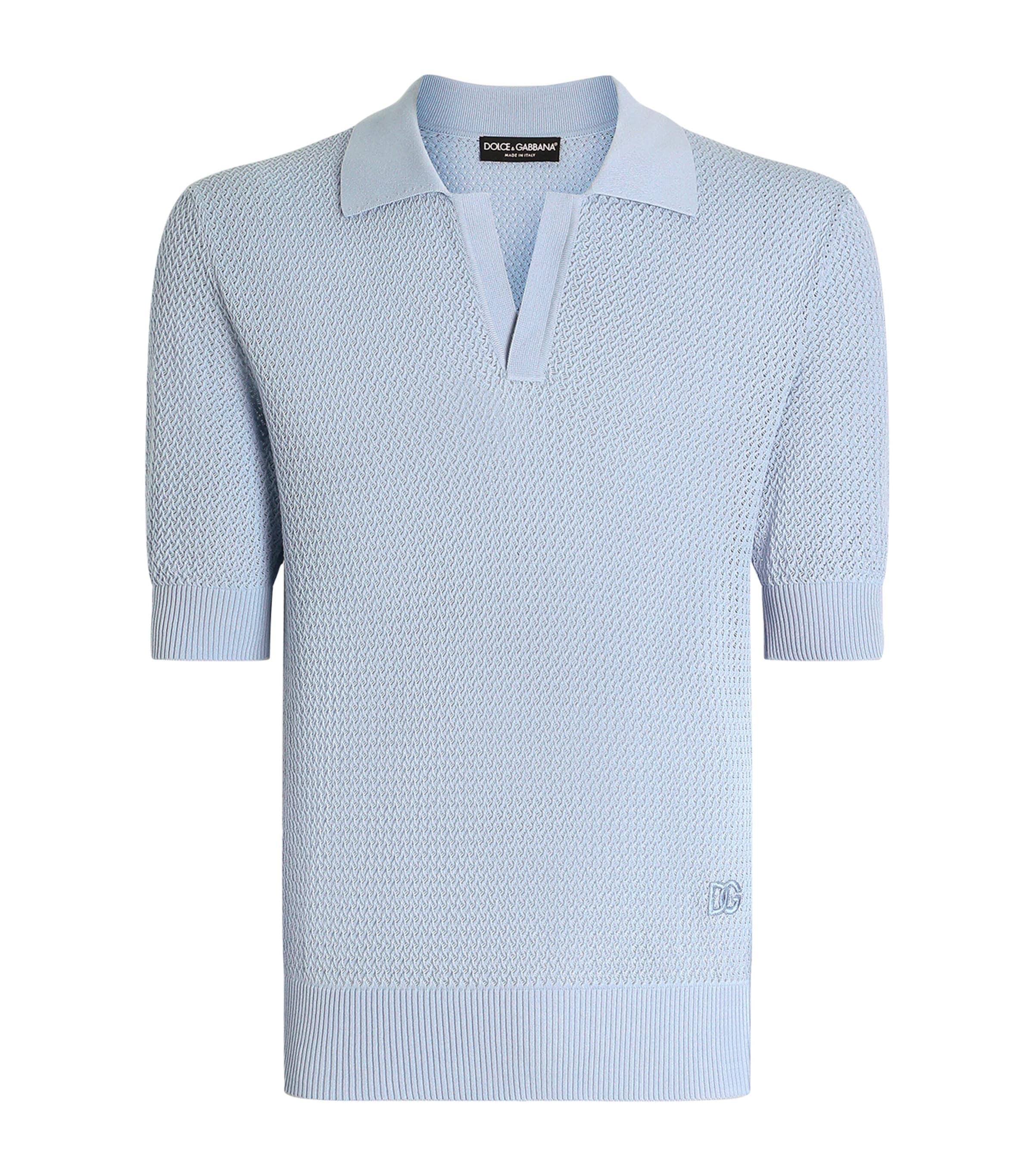 Cotton Polo Shirt by DOLCE&GABBANA