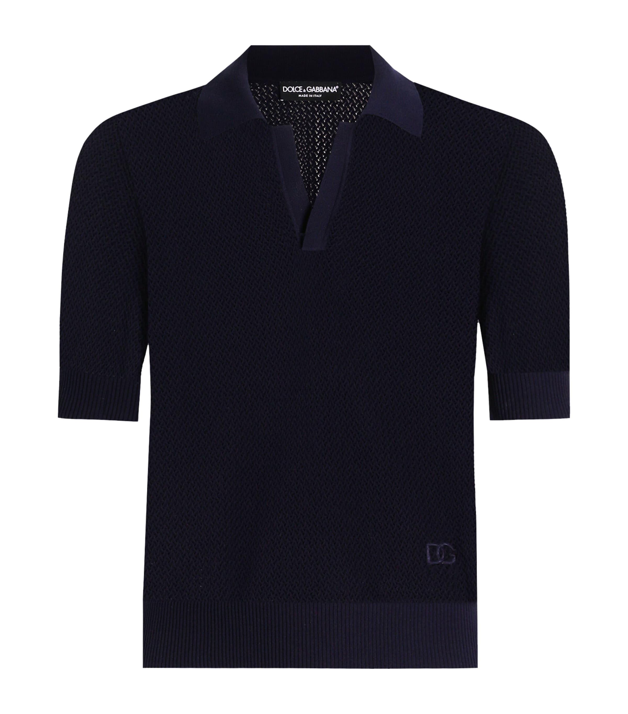 Cotton Polo Shirt by DOLCE&GABBANA