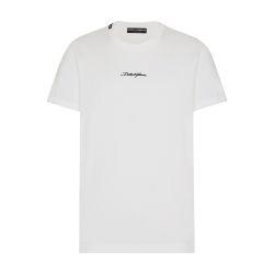 Cotton T-shirt with logo by DOLCE&GABBANA