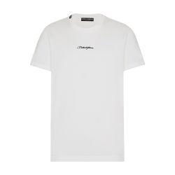 Cotton T-shirt with logo by DOLCE&GABBANA