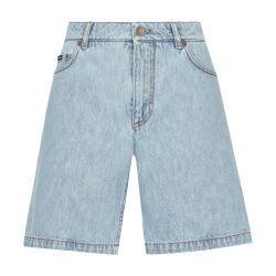 Cotton denim Bermuda shorts by DOLCE&GABBANA