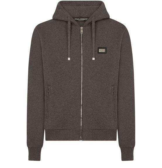 Cotton jersey hoodie by DOLCE&GABBANA