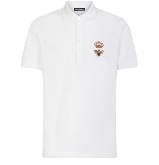 Cotton piqué polo-shirt by DOLCE&GABBANA