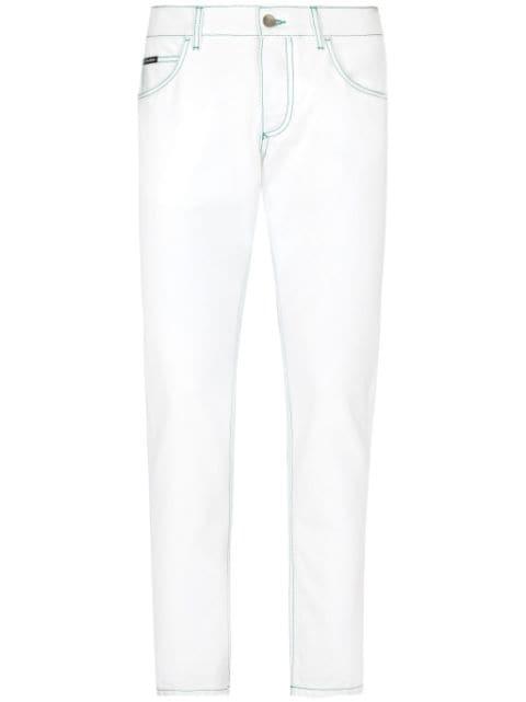 Cotton regular jeans by DOLCE&GABBANA