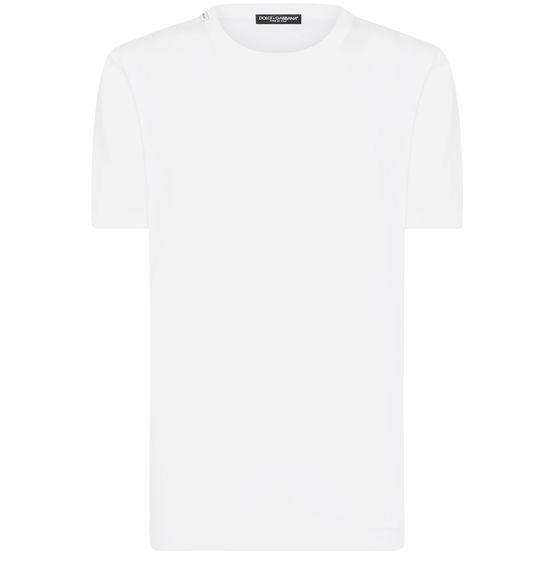 Cotton t-shirt with logo by DOLCE&GABBANA