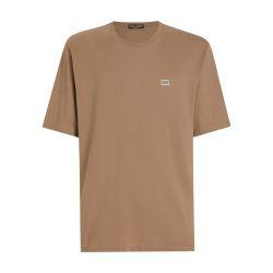 Cotton t-shirt with tag by DOLCE&GABBANA