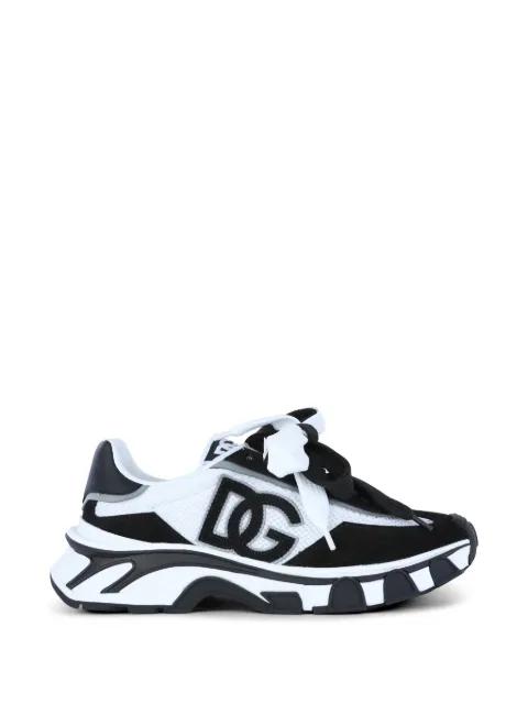 Country Road lace-up calfskin sneakers by DOLCE&GABBANA