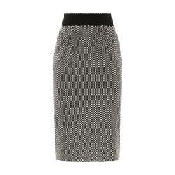 Crystal mesh midi skirt by DOLCE&GABBANA