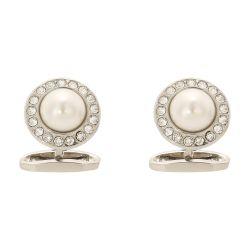 Cufflinks with rhinestones by DOLCE&GABBANA