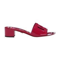 Cut Out Patent Leather Mules by DOLCE&GABBANA