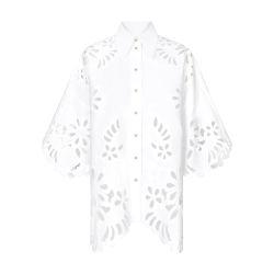 Cut-out detailing oversize shirt by DOLCE&GABBANA