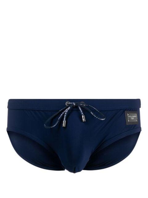 DG Essentials high-cut swimming trunks by DOLCE&GABBANA