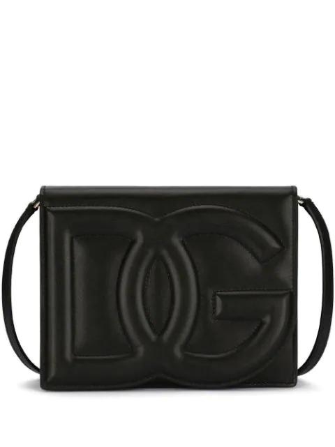 DG Logo leather cross body bag by DOLCE&GABBANA