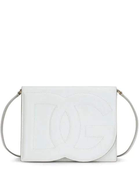 DG Logo leather cross body bag by DOLCE&GABBANA