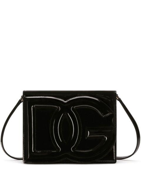 DG Logo leather crossbody bag by DOLCE&GABBANA