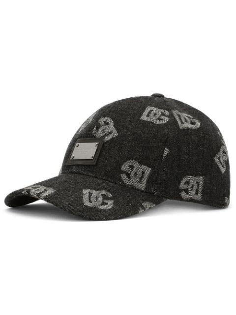 DG Monogram jacquard baseball cap by DOLCE&GABBANA