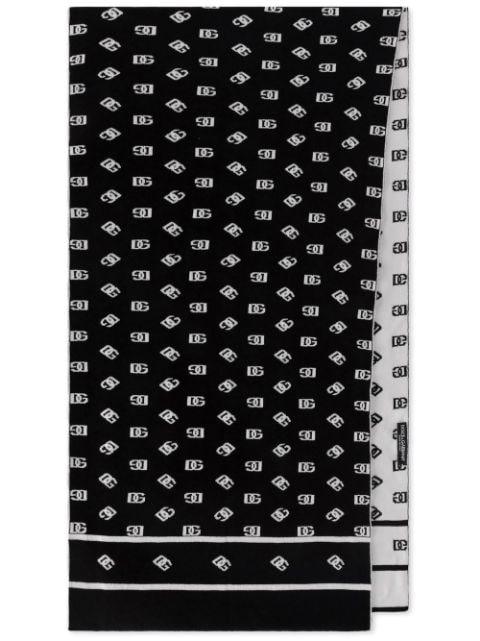 DG Monogram jacquard scarf by DOLCE&GABBANA