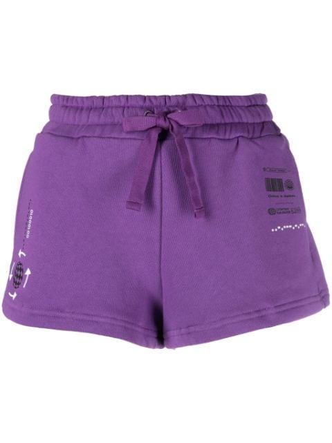 DG VIBE cotton track shorts by DOLCE&GABBANA