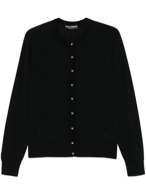 DG-buttons cardigan by DOLCE&GABBANA