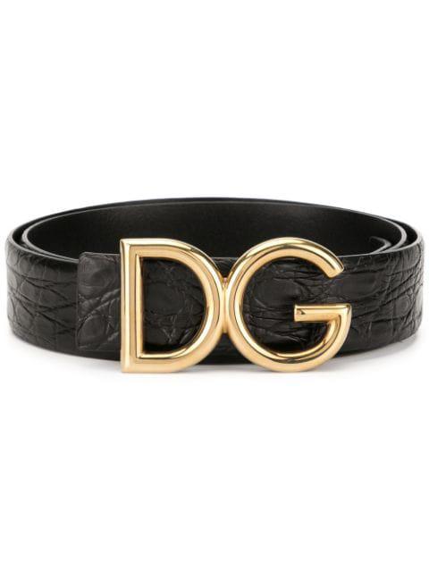 DG logo belt by DOLCE&GABBANA