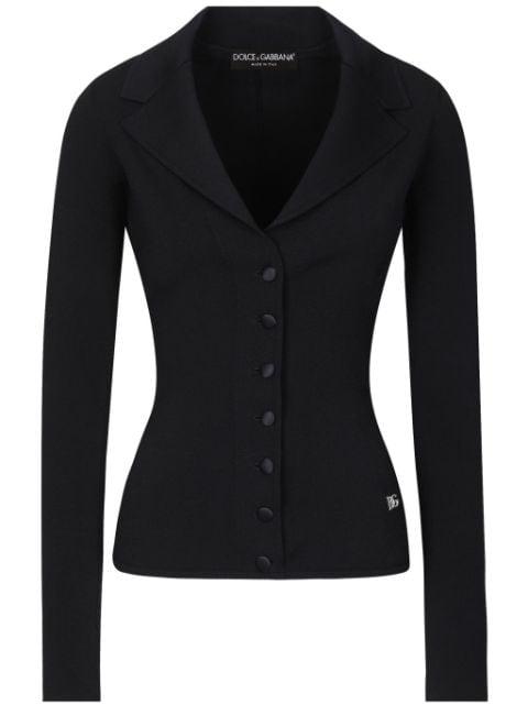 DG logo button-up jacket by DOLCE&GABBANA