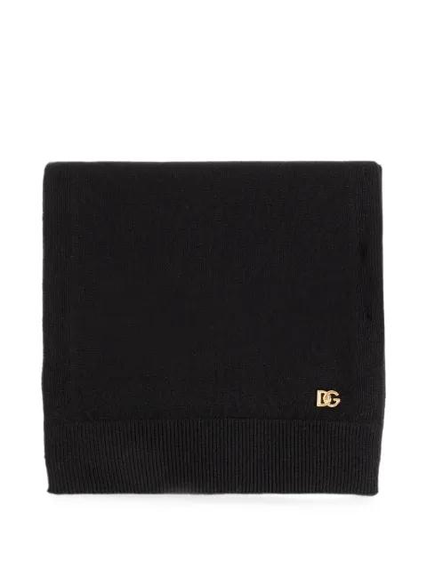 DG logo cashmere scarf by DOLCE&GABBANA