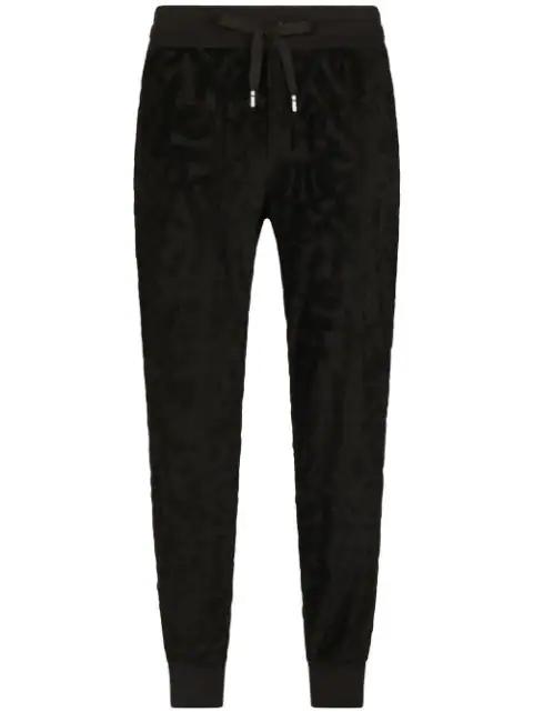 DG logo jacquard track trousers by DOLCE&GABBANA