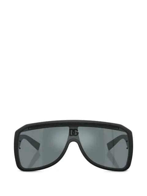 DG logo-plaque sunglasses by DOLCE&GABBANA