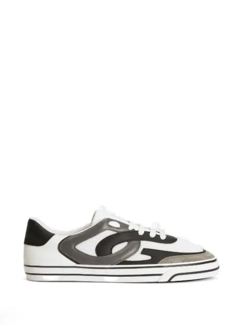 DG sailing leather-panelled sneakers by DOLCE&GABBANA