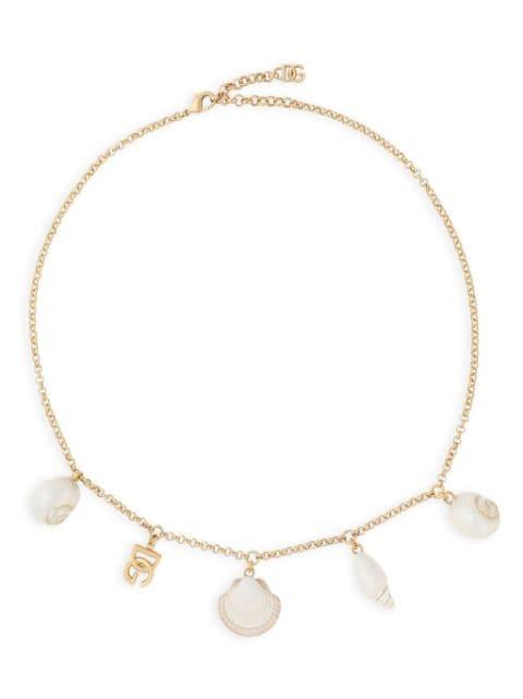 DG shell-charm necklace by DOLCE&GABBANA