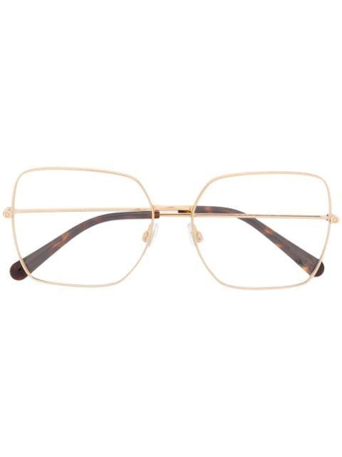 DG1323 oversized glasses by DOLCE&GABBANA