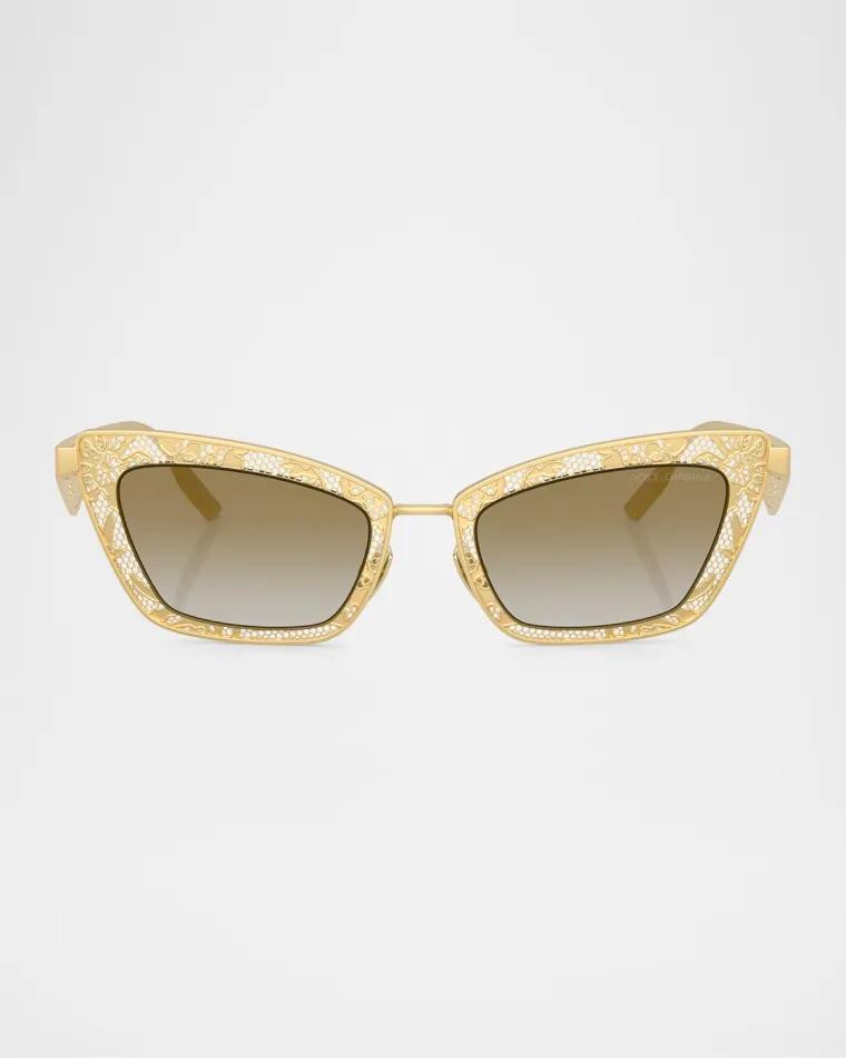 DG2311 Lace Cat Eye Sunglasses by DOLCE&GABBANA