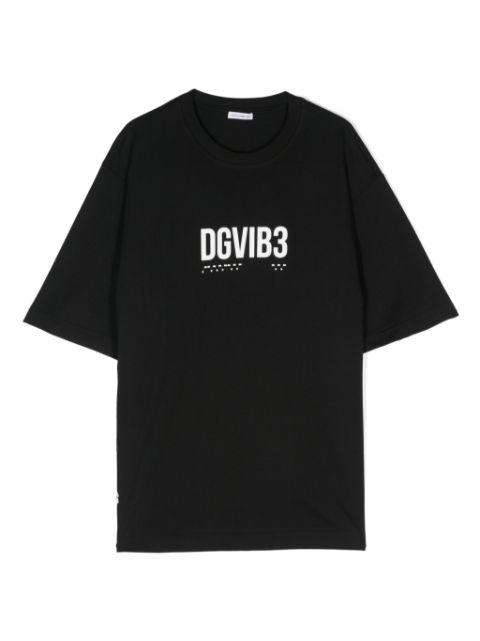 DGVIB3 print cotton T-shirt by DOLCE&GABBANA DGVIB3