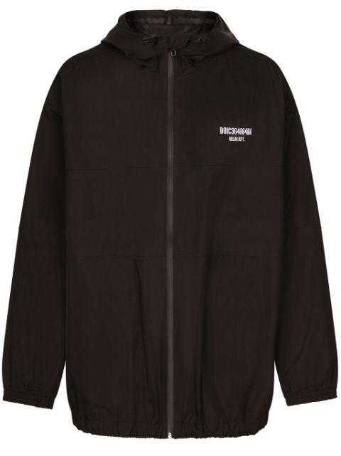 logo-embroidered hoodied jacket by DOLCE&GABBANA DGVIB3