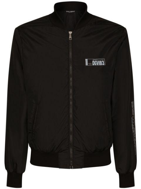 logo-patch jacket by DOLCE&GABBANA DGVIB3